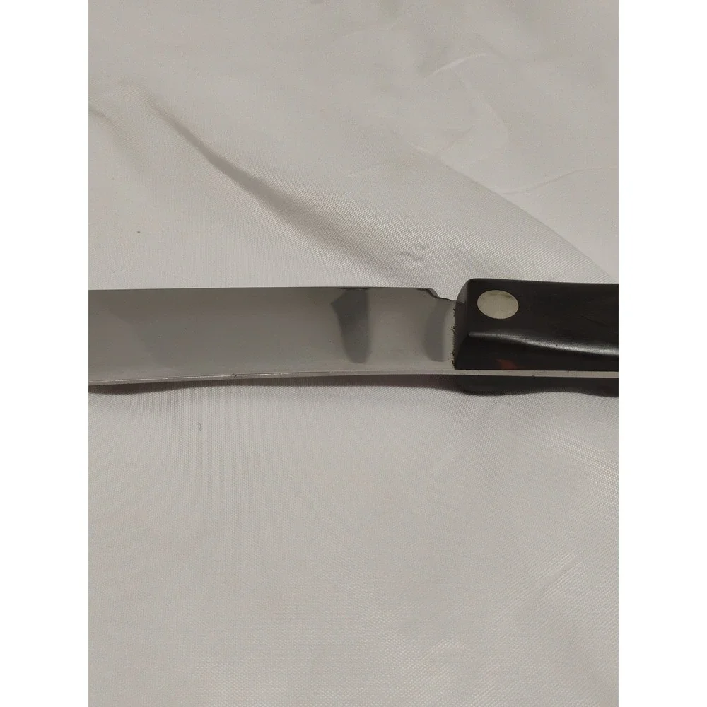 Lot Of 3 Cutco Classic Brown Red Swirl Handle Knives 1722 1723 1725 Vintage